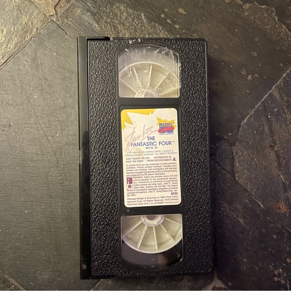 1985 Marvel Comics Fantastic Four Vol 2 The Phantom Of Film City #22 VHS Rare - Picture 4 of 9